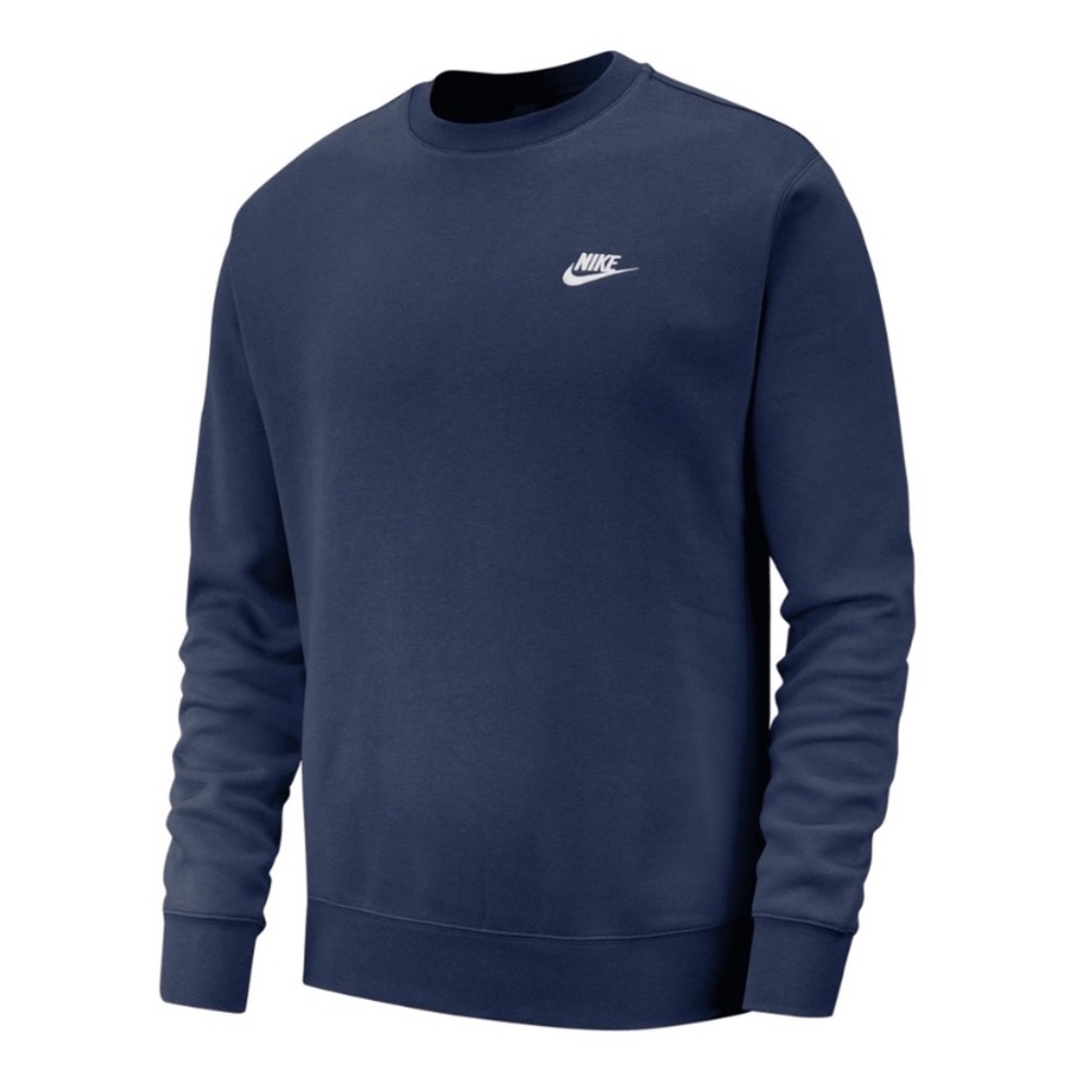 Nike sportswear tech fleece crewneck navy blue
